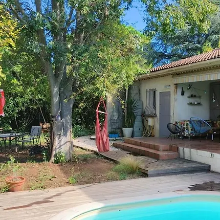 Maison Avec Piscine Privative Aux Beaux Arts A Montpellier